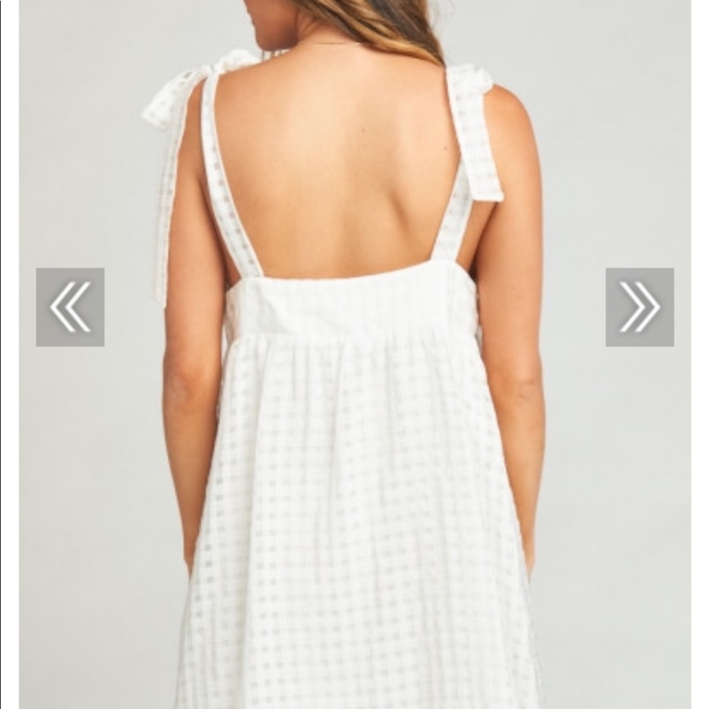 Cleo tie top dress